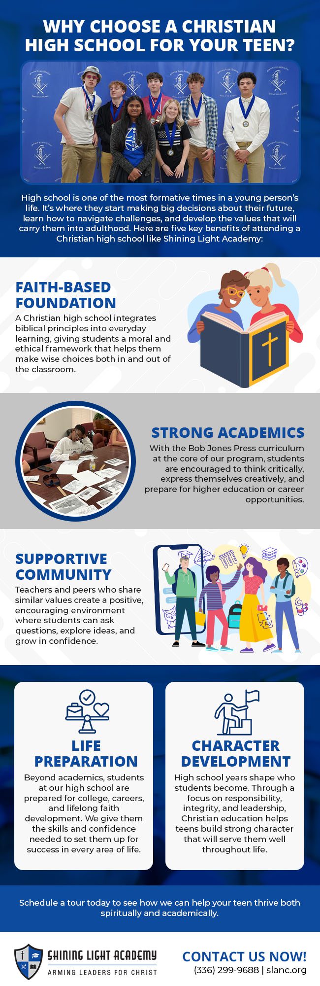 Why Choose a Christian High School for Your Teen?